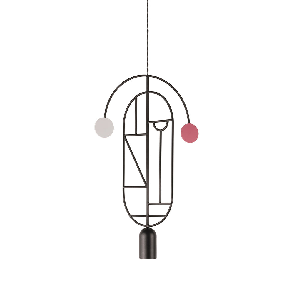 Wooden Dots 07 Pendant Light