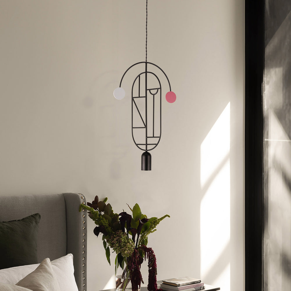 Wooden Dots 07 Pendant Light