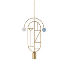 Wooden Dots 07 Pendant Light