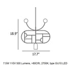 Wooden Dots 08 Pendant Light