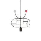 Wooden Dots 08 Pendant Light