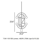 Wooden Dots S04 Pendant Light