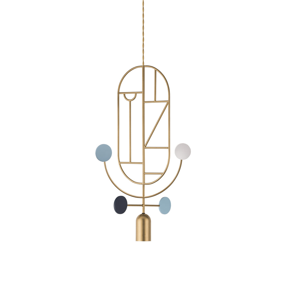 Wooden Dots S05 Pendant Light