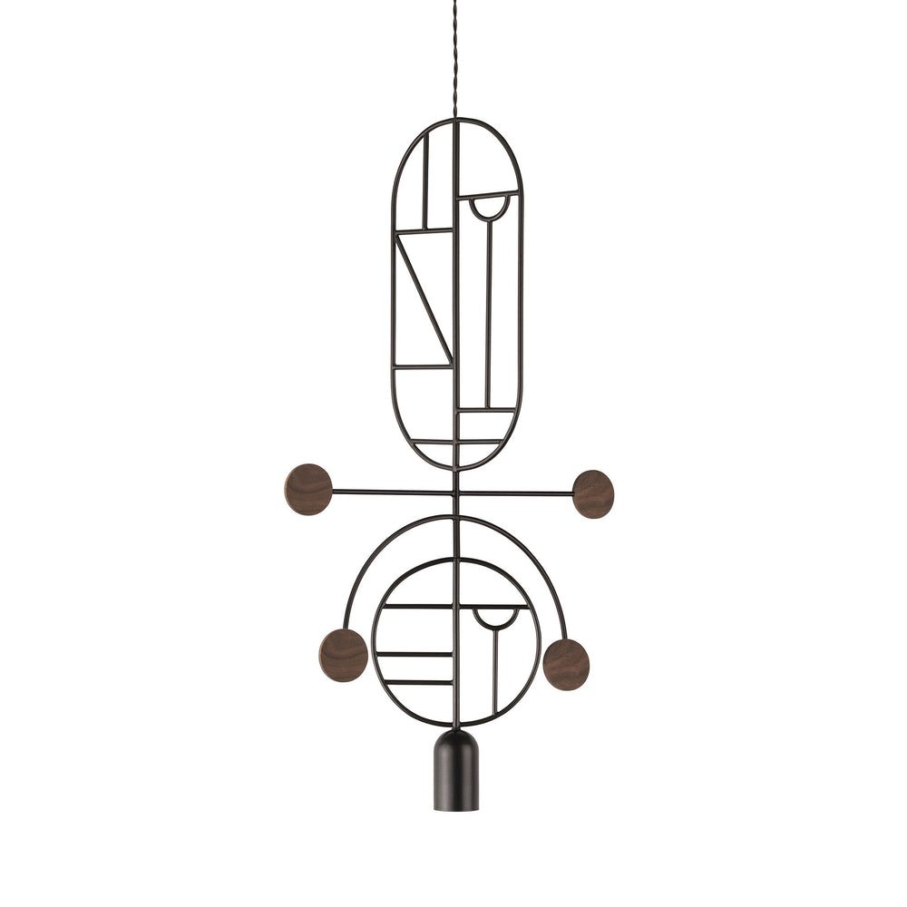 Wooden Dots S08 Pendant Light