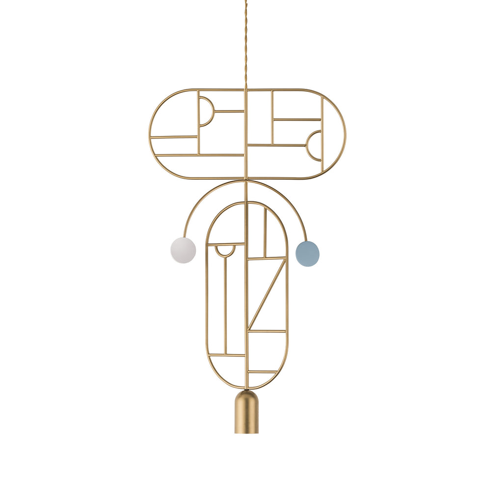Wooden Dots S09 Pendant Light