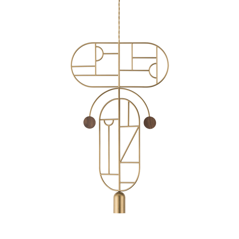 Wooden Dots S09 Pendant Light