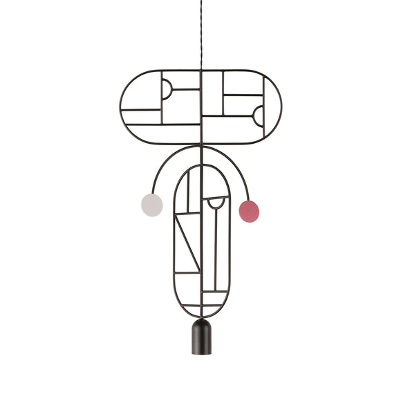 Wooden Dots S09 Pendant Light