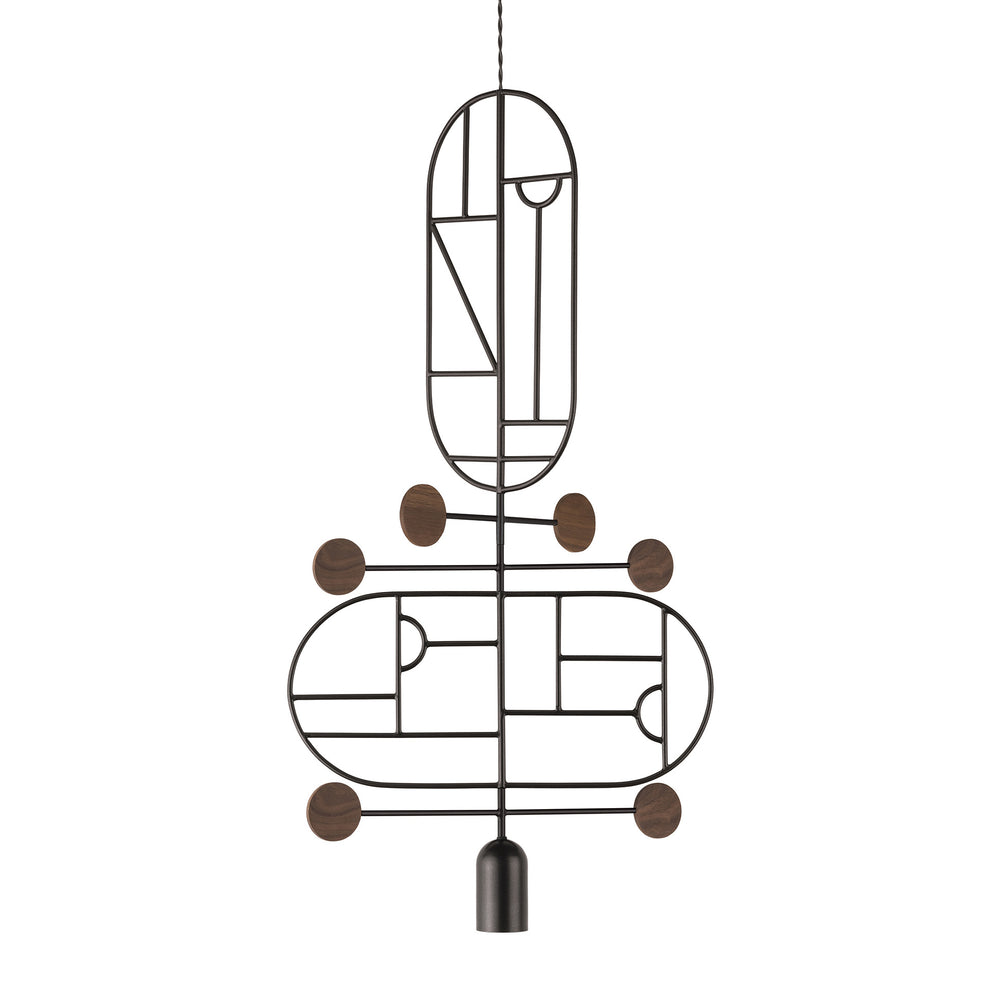 Wooden Dots S13 Pendant Light