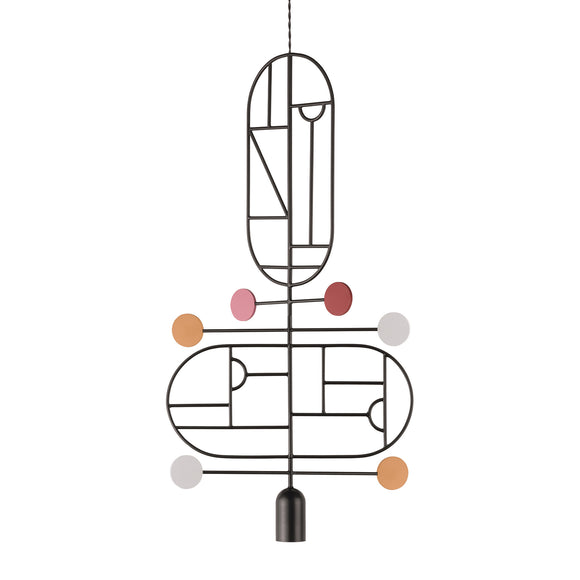 Wooden Dots S13 Pendant Light