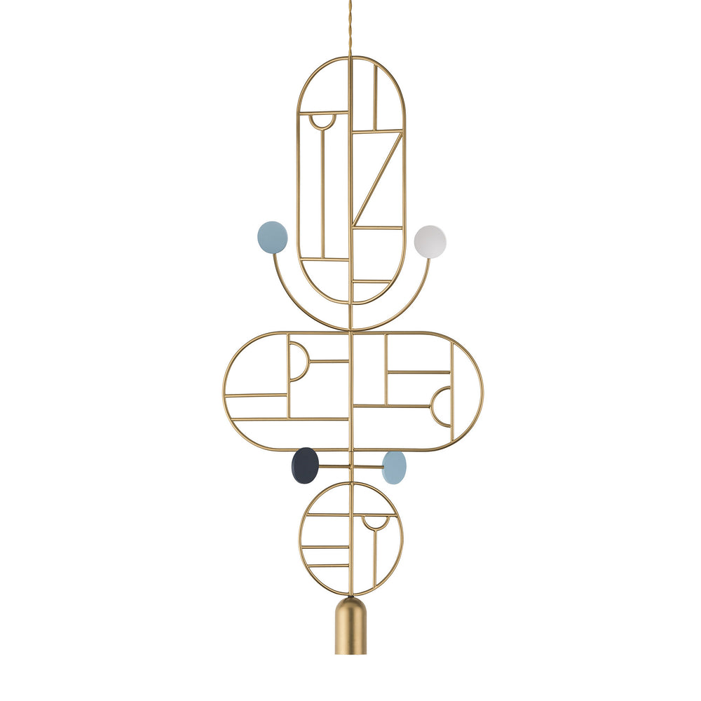 Wooden Dots S15 Pendant Light