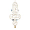 Wooden Dots S15 Pendant Light  option Brass With Blue / White Dots