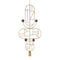 Wooden Dots S15 Pendant Light  option Brass With Walnut Dots