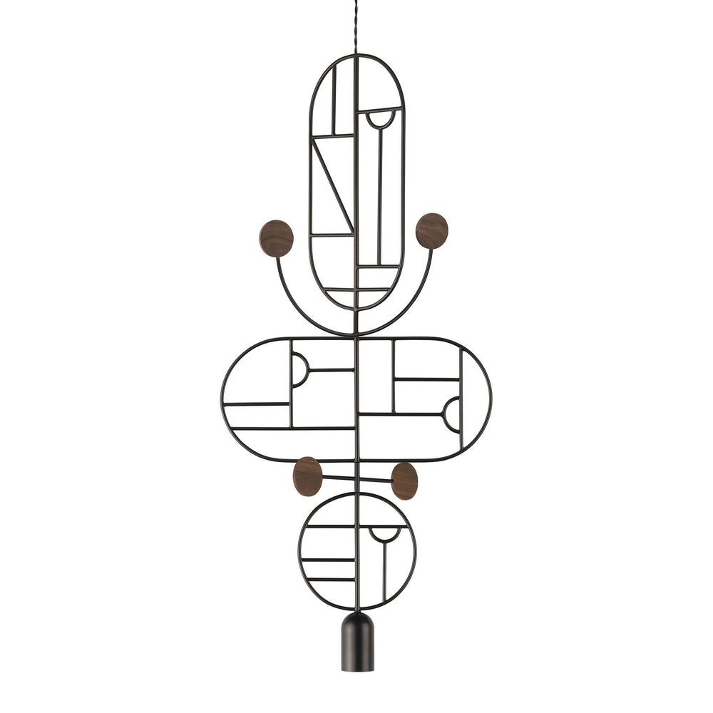 Wooden Dots S15 Pendant Light