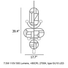 Wooden Dots S15 Pendant Light