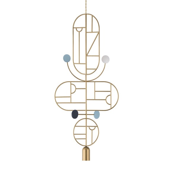 Wooden Dots S15 Pendant Light
