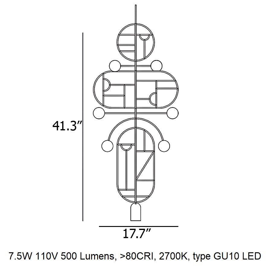 Wooden Dots S19 Pendant Light