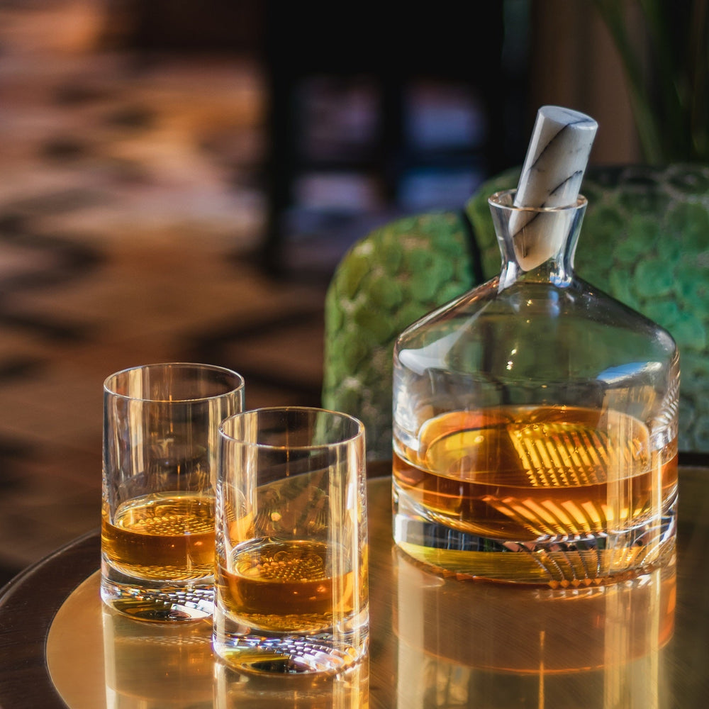 Alba Whisky Bottle and Glasses Set