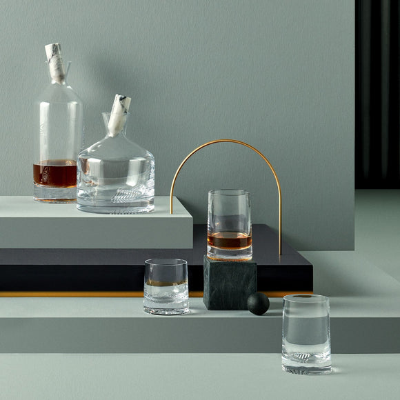 Alba Whisky Bottle and Glasses Set