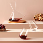 Balance Wine Decanter with Wooden Base