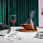 Balance Wine Decanter with Wooden Base