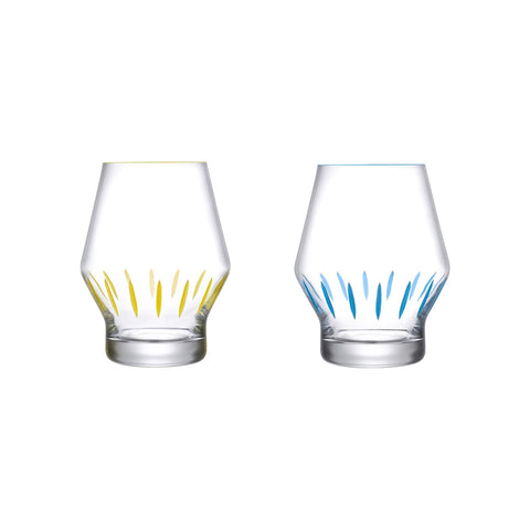 Beak Striped Glass (Set of 2)