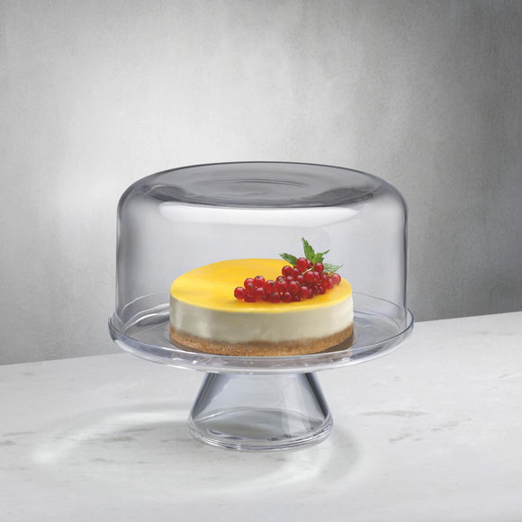 Bloom Cake Stand with Dome