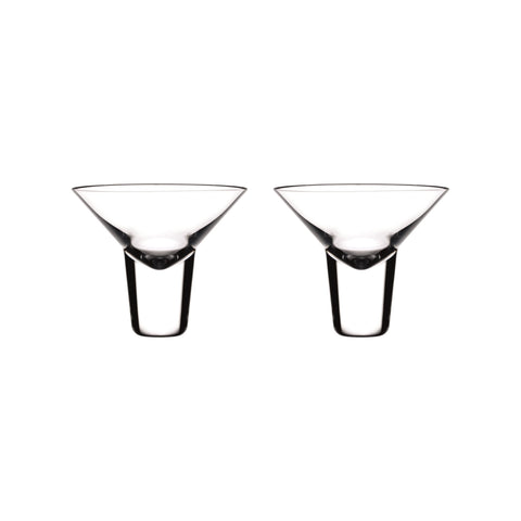 Gravity Martini Cocktail Glass (Set of 2)