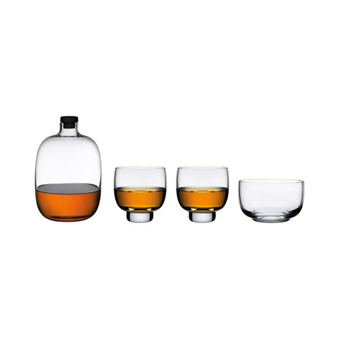 Malt Whiskey Bottle and Glasses Gift Set