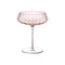 Round Up Coupe Glass (Set of 2)  option Dusty Rose