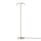Blossi LED Floor Lamp  option Clear / Nordic Gold