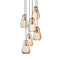 Anoli Cluster Pendant Light  option 6 Lights