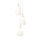 Anoli Cluster Pendant Light  option Opal White