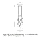 Anoli Cluster Pendant Light