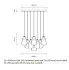 Anoli Cluster Pendant Light