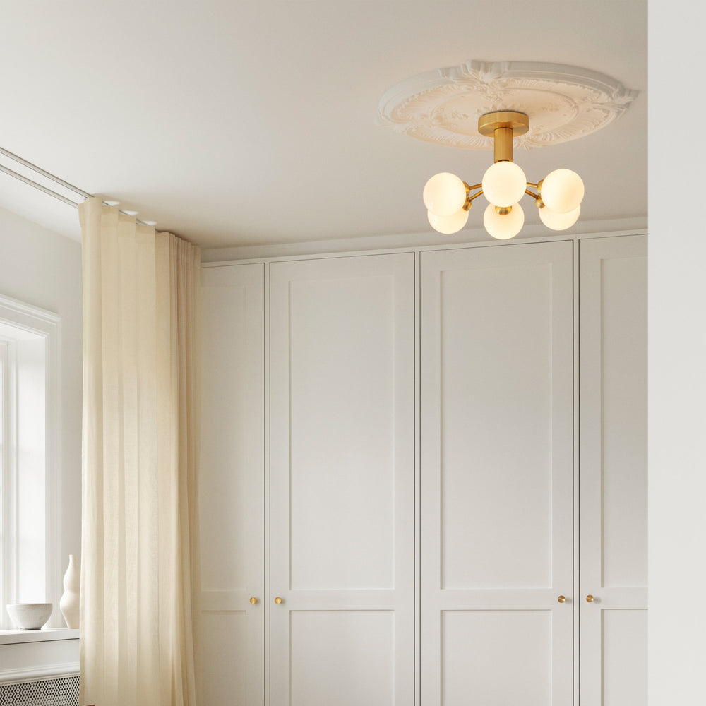 Apiales Semi Flush Mount