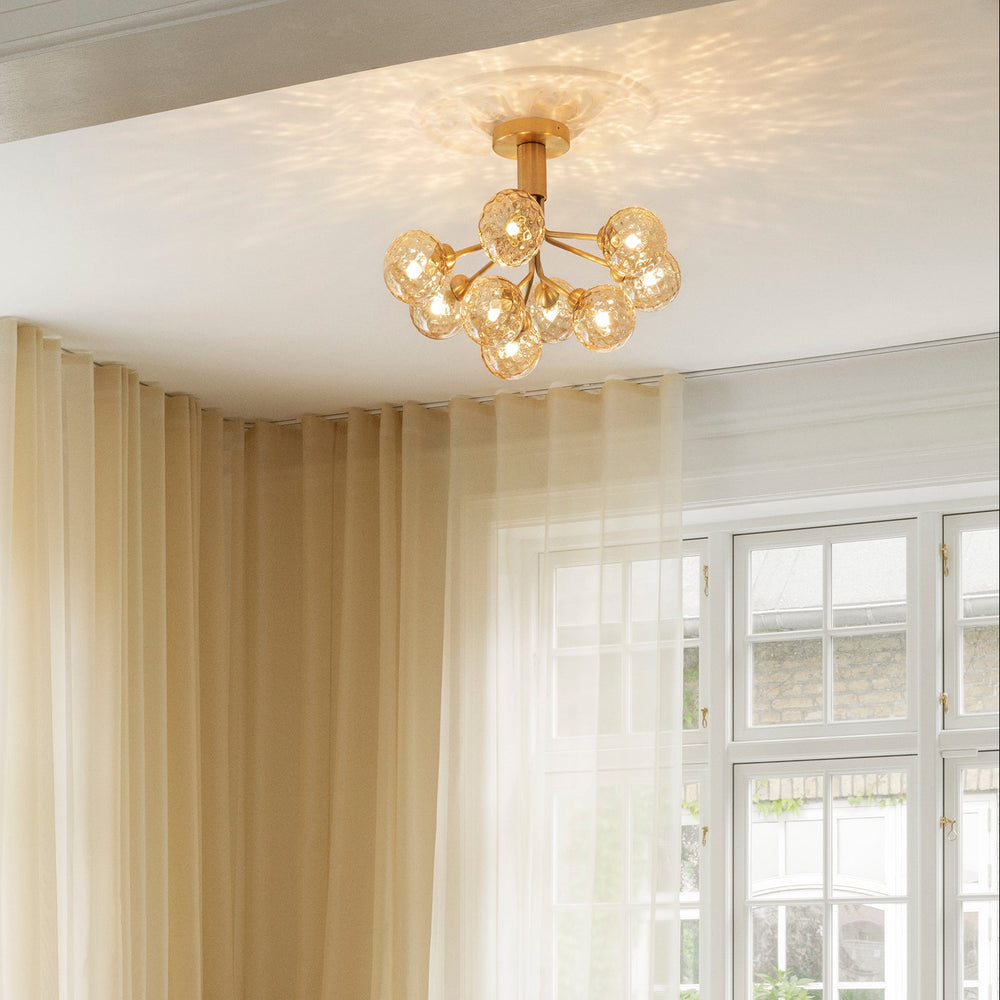 Apiales Semi Flush Mount