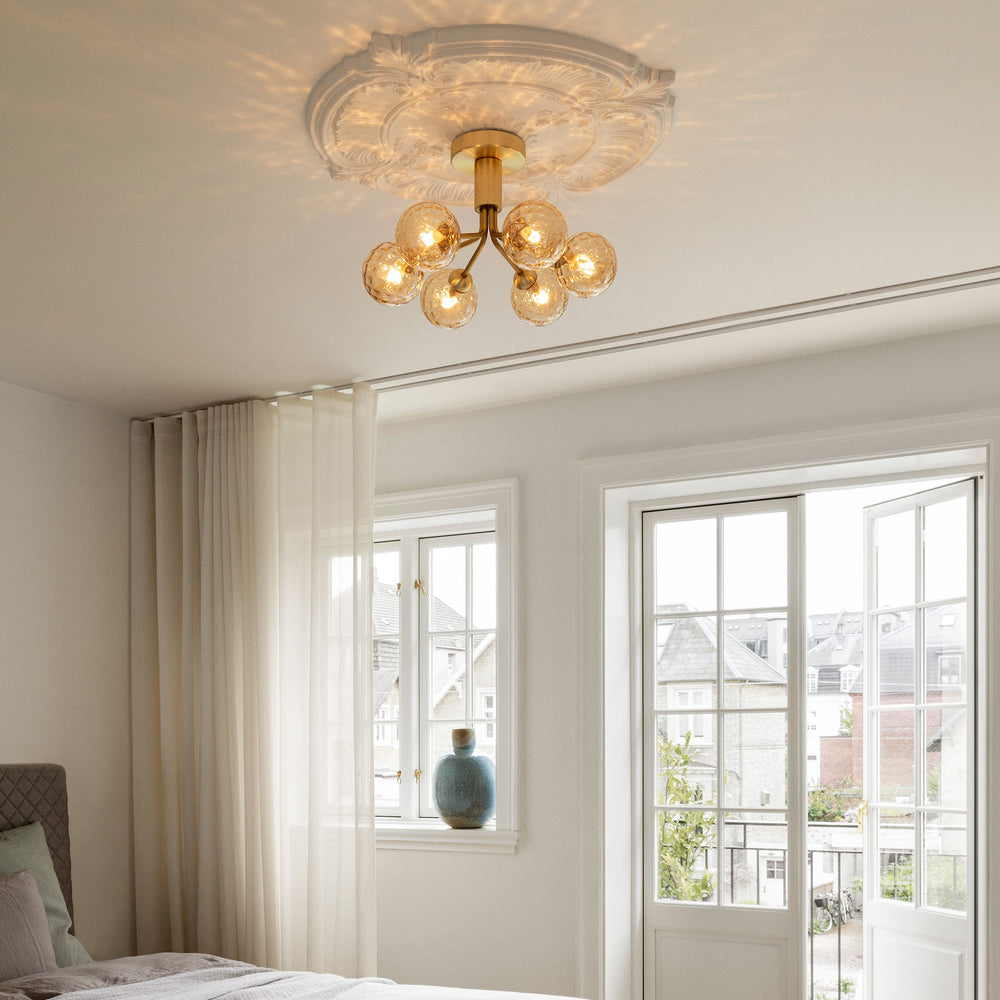 Apiales Semi Flush Mount