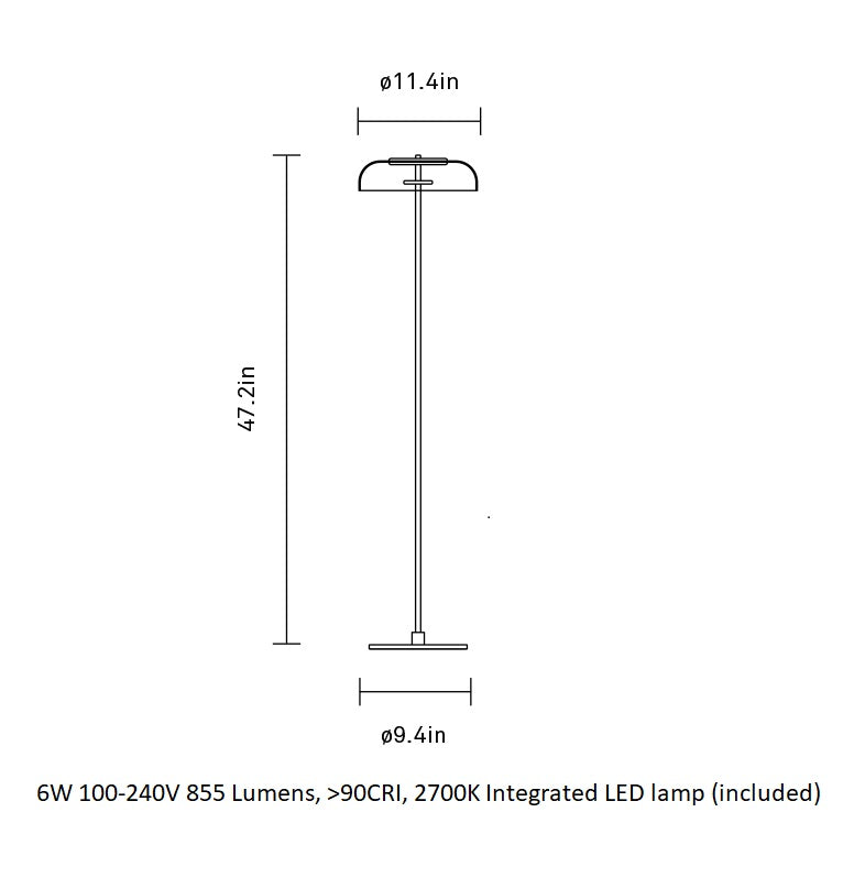 Blossi LED Floor Lamp