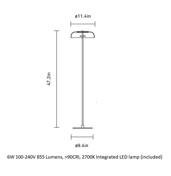 Blossi LED Floor Lamp