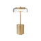 Blossi LED Portable Outdoor Table Lamp  option Clear / Nordic Gold