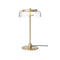 Blossi LED Table Lamp  option Clear / Nordic Gold