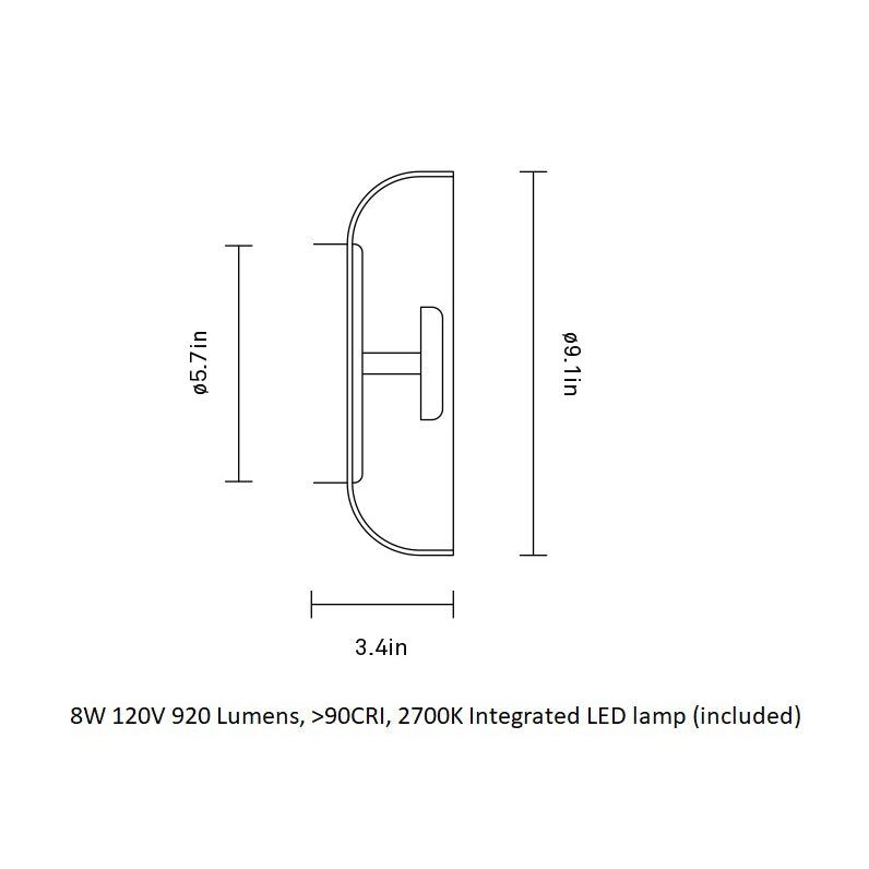Blossi LED Wall Sconce