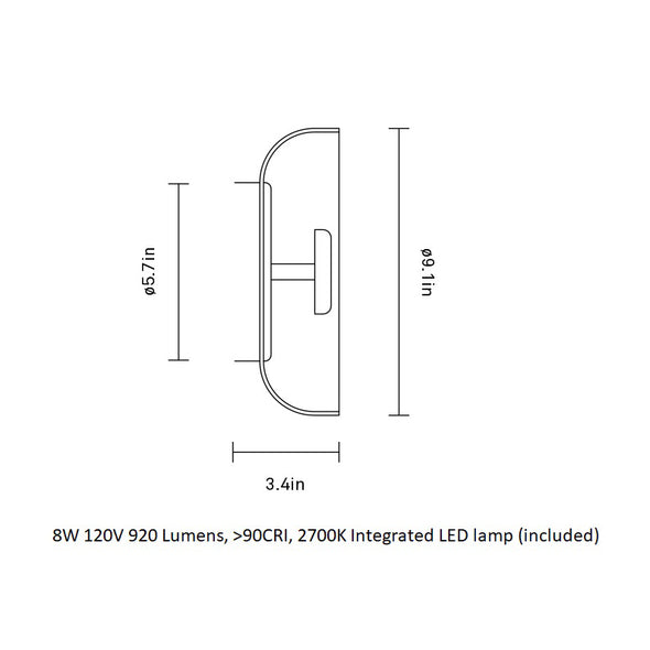 Blossi LED Wall Sconce