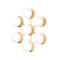 Liila Star Wall Sconce  option Opal White