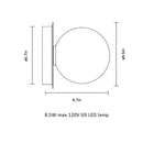 Liila Wall/Ceiling Light
