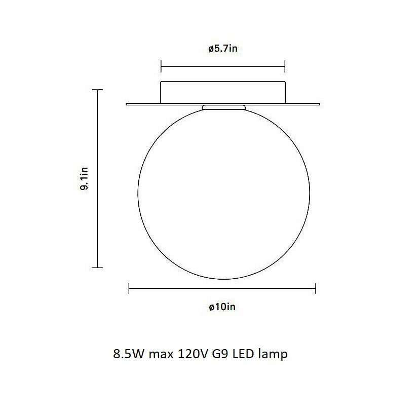 Liila Wall/Ceiling Light