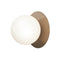 Liila Wall/Ceiling Light  option Dark Bronze