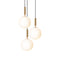 Miira Cluster Pendant Light  option Brass