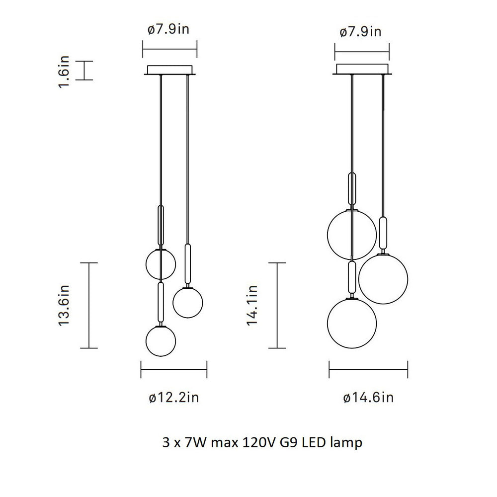 Miira Cluster Pendant Light