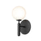 Miira Hard-Wired Wall Sconce  option Rock Grey